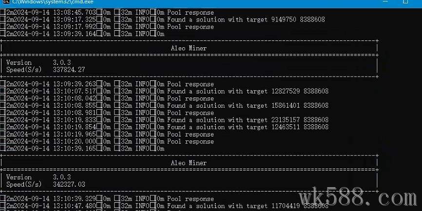 Win系统双挖BTCW、QUBIC教程！ALEO挖矿配置文件和运行方法